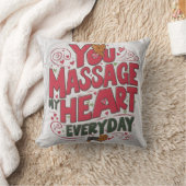 Yorky-Herzmassage Kissen (Decke)