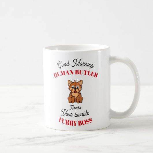 Yorky individuell anpassbar Yorky Kaffeetasse (Rechts)
