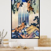 Yoro Waterfall in der Provinz Mino Hokusai Katsush Poster (Küche)