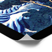 Yoro Waterfall in der Provinz Mino Hokusai Katsush Poster (Ecke)