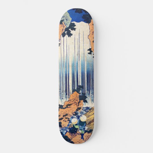 Yoro Waterfall in der Provinz Mino Hokusai Katsush Skateboard (Vorderseite)