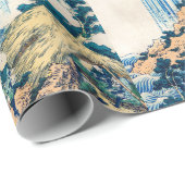 Yoro Waterfall Mino Province von Katsushika Hokusa Geschenkpapier (Rolleneckpunkt)