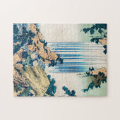 Yoro Waterfall von Katsushika Hokusai Puzzle (Horizontal)