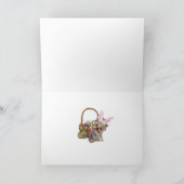 Yorshire Terrier Oaster Cards Feiertagskarte (Innenseite)