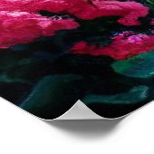 Yorshire Terrier Puppy im Park Poster (Ecke)