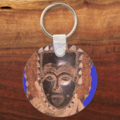 YORUBA MASK SCHLÜSSELANHÄNGER (Vorderseite)