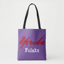 Yoruba Stamm Lila