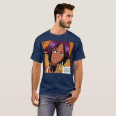 Yoruichi Pop Art funny T-Shirt (Vorne ganz)