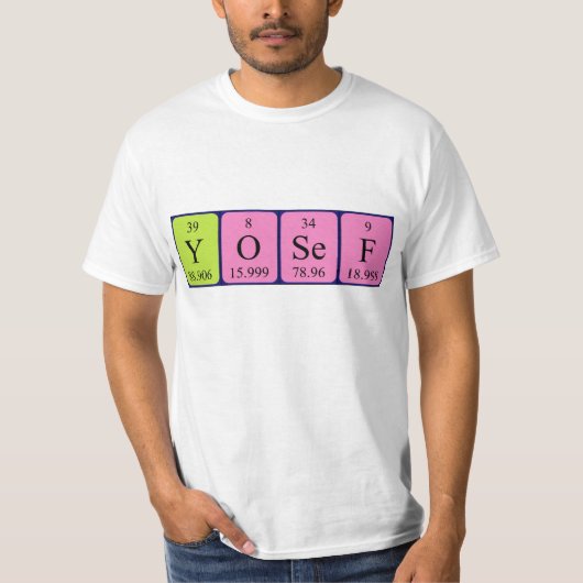 Yosef Periodenname Shirt (Vorderseite)