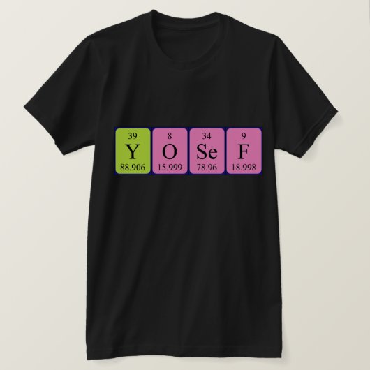 Yosef Periodenname Shirt (Design vorne)