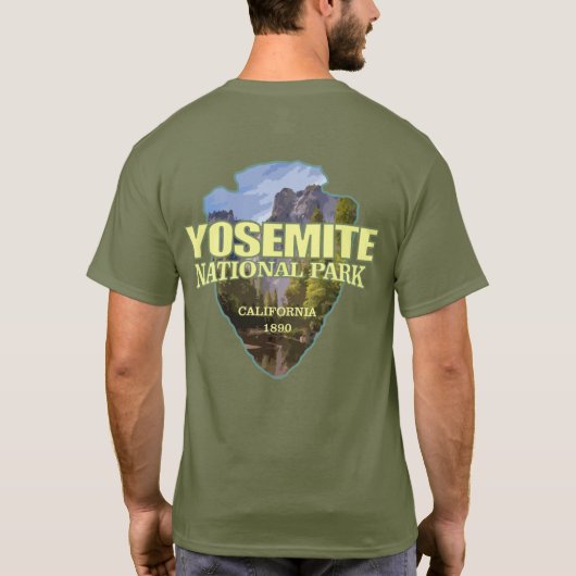 Yosemit (Pfeilspitzen) T-Shirt (Rückseite)