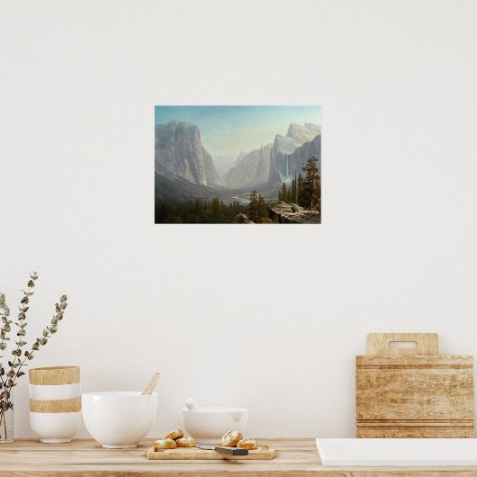 Yosemite (1875) - Albert Bierstadt Poster (Küche)