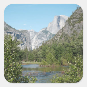 Yosemite-Aufkleber Quadratischer Aufkleber