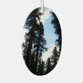 Yosemite-Bäume Keramik Ornament (Rechts)