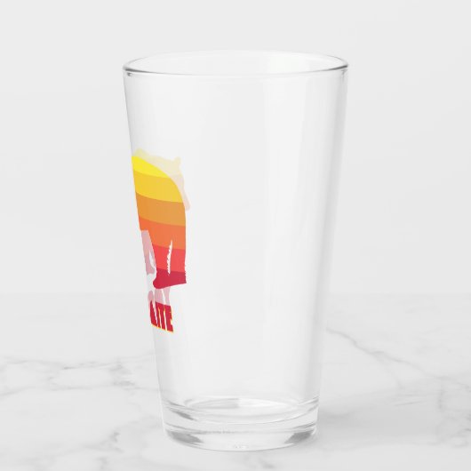 Yosemite Bear Glas (Links)
