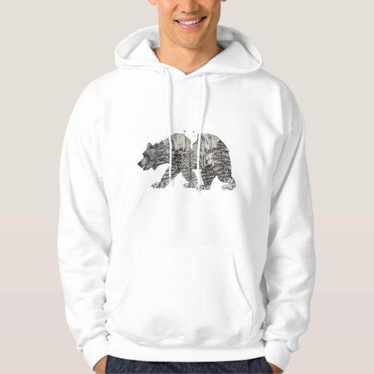 Yosemite Bear Hoodie (Vorderseite)