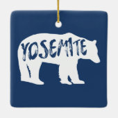 Yosemite Bear Keramikornament (Rückseite)