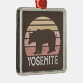 Yosemite Bear Ornament Aus Metall (Rechts)