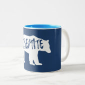 Yosemite Bear Zweifarbige Tasse (VorderseiteRechts)