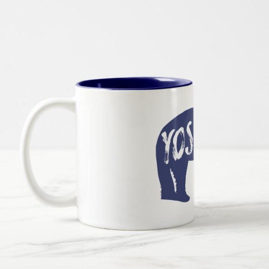 Yosemite Bear Zweifarbige Tasse (Links)