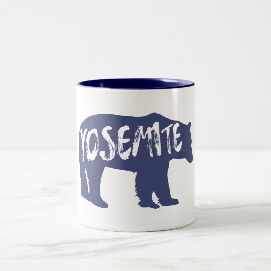 Yosemite Bear Zweifarbige Tasse (Mittel)