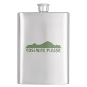 Yosemite Bitte Flachmann (Vorderseite)