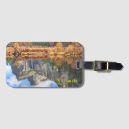 Yosemite Bridalveil Falls Reflection Gepäckanhänger