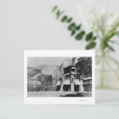 Yosemite, CA - The Ahwahnee Lodge and Valley Postkarte (Stehend Vorderseite)