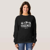 Yosemite California Nationalpark Bergsee-Zauber Sweatshirt (Vorne ganz)