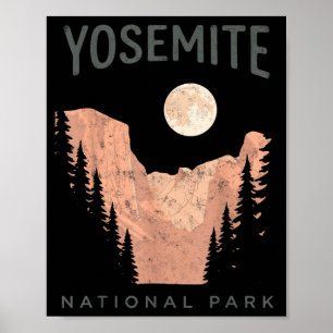 Yosemite California Nationalparks Outdoor Natur Poster