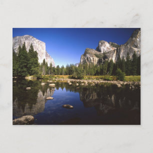 Yosemite California Postkarte
