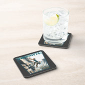 Yosemite California Rock Climbing Getränkeuntersetzer (Rechte Seite)