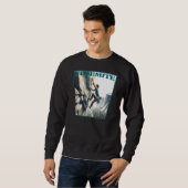 Yosemite California Rock Climbing Sweatshirt (Vorne ganz)