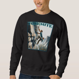 Yosemite California Rock Climbing Sweatshirt