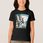 Yosemite California Rock Climbing Tri-Blend Shirt (Vorderseite)