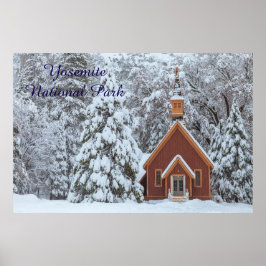Yosemite Chapel Poster