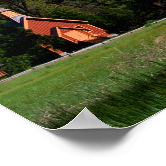 Yosemite Chapel Poster (Ecke)