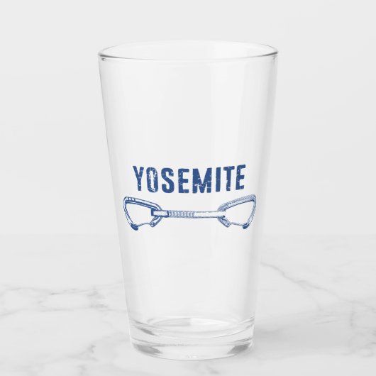 Yosemite Climbing Quickdrag Glas (Vorderseite)