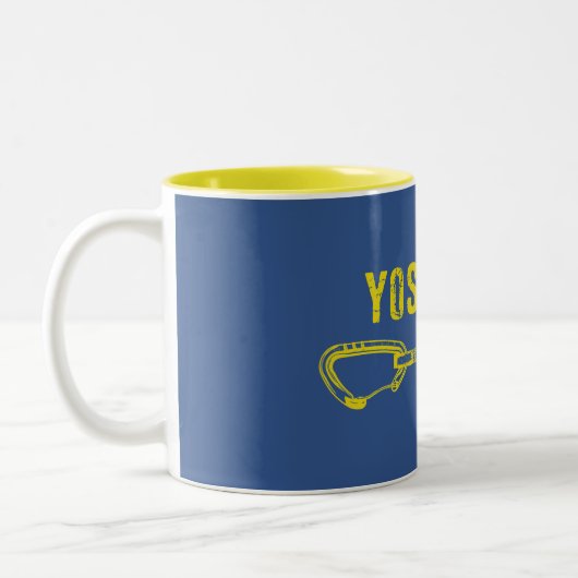 Yosemite Climbing Quickdrag Zweifarbige Tasse (Links)