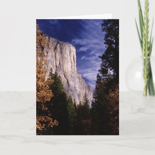 Yosemite, El Capitan Karte (Vorderseite)