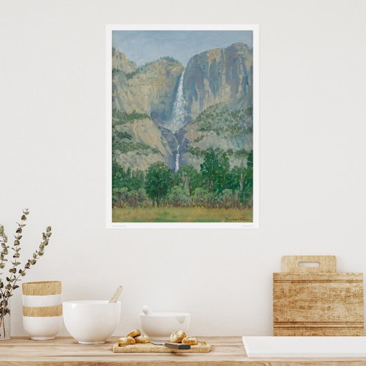 Yosemite Falls (1155) Poster (Küche)