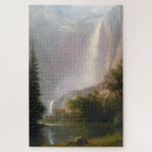 Yosemite Falls, Albert Bierstadt Puzzle (Vertikal)