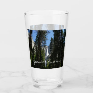 Yosemite Falls and Woods Landscape Fotografy Glas