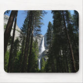 Yosemite Falls and Woods Landscape Fotografy Mousepad (Vorne)