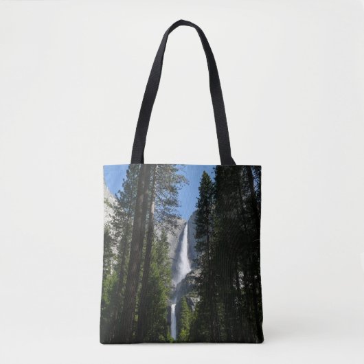 Yosemite Falls and Woods Landscape Fotografy Tasche (Vorderseite)