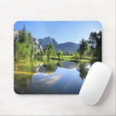 Yosemite Falls aus Merced River - Yosemite Valley Mousepad (Mit Mouse)
