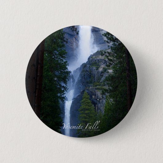 Yosemite Falls Button (Vorderseite)