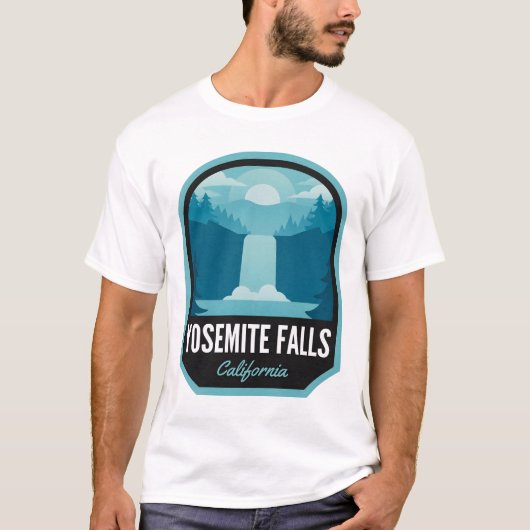 Yosemite Falls California T-Shirt (Vorderseite)