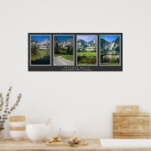 Yosemite Falls Collage Poster (Küche)