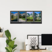 Yosemite Falls Collage Poster (Heimbüro)